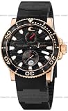 51 OS2yM8pL. SL160  Ulysse Nardin Mens 266 37LE/3B Maxi Marine Diver Black Surf Watch