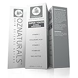 OZNaturals - Retinol Moisturizer Night Cream, Contains Retinol, Hyaluronic Acid and Vitamin E For The Most Effective, Anti Wrinkle, Anti Aging Moisturizer With Retinol Available!  Generous 4oz Tube.