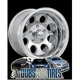 16x8 ION Alloy Style 171 (Polished) Wheels Rims 5x139.7 (171-6885P) by ION Alloy