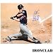 Joe Mauer Autographed/Hand Signed Minnesotam twins at Bat 16x20 Photo w/ 2 Insc.