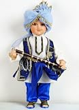 Aakarsh 20 Porcelain Ethnic Doll Duck House~Retired