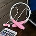 Universal PChero Wireless Music Stereo Headphones Headset Earphone for iPhone, iPad, Samsung, HTC - Bluetooth Enabled Devices - Using Voip, Skype and Online Talking - [Pink]