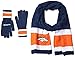 NFL Denver Broncos Adult Scarf & Glove Gift Set, One Size, Blue