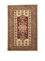 Design Community By Loomier Alfombra Ozbeki Ghazni A (Rojo/Marrón/Beige)