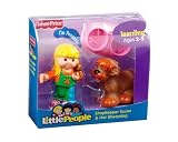 Little People Shopkeeper Susan & Her Sheepdog Figure Set