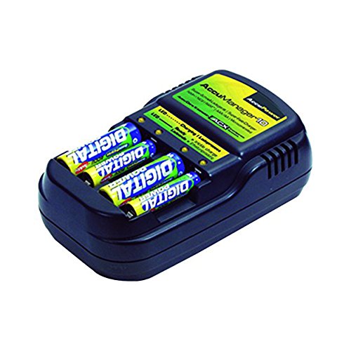 Accupower Accu-manager 2010 AA-AAA Battery Charger Charges Nimh, Nicd, or Ram Batteries