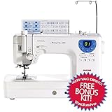 Janome Memory Craft 6300 Professional Sewing & Quilting Machine with accessories