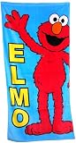 Sesame Street Elmo Towel