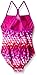 Speedo girls Illusion Cubes Side Splice 1pc