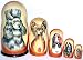  - Russian Nesting Doll Dog Poodle Chinese Crested Bassett Hound Schnauzer Cocker Spaniel 5 Pc / 7in #dg31
