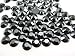 LOVEKITTY - Black - 1000pc 4mm Flat Back High Quality Rhinestones Round 14 Cut 4mm (16ss) -- by lovekitty