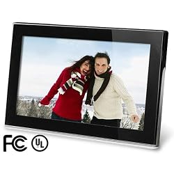 Magnasonic MAG-07MS120 Ultra Slim 7" LCD Digital Photo Frame Widescreen Picture Viewer with USB/SD/MMC/MS Pro Support