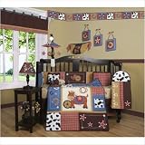 Boutique Horse Western Cowboy 13PCS CRIB BEDDING SET