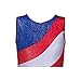 DAXIANG Gymnastics Leotard for Little Girl Rainbow Stripes Ballet Tutu 2-15 Years