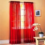 2 Sheer Voile Curtains 60