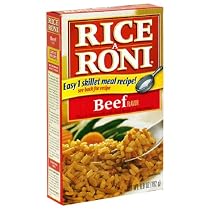Rice a Roni Beef , 6.8-Ounce Boxes (Pack of 24)