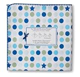 Swaddle Designs Ultimate Receiving Blanket - Dots and Stars