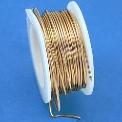 Artistic Wire Craft Brass NoTarnish Gold Color 20Ga 6Yd