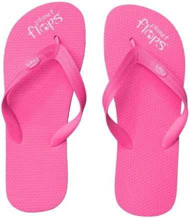 Planet Flops Cotton Candy (Pink) Flip-Flops: Incredibly Comfortable, Eco-Chic, Brazilian, Natural Rubber Flip-Flops. 9/10