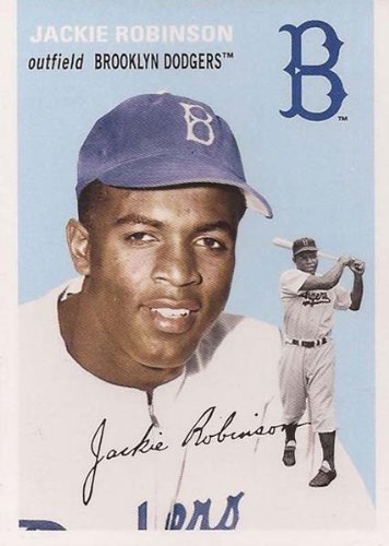 Jackie Robinson 2012 Topps Archives Baseball Series Mint Card #39 Picturing This Hall of Famer in His White Brooklyn Dodgers Uniform. Great Looking Card Based Upon the Original 1954 Topps Design! Shipped in a Protective Screwdown Holder!