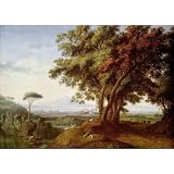 Jacob Philipp Hackert (Italian Landscape) Art Poster Print - 13x19