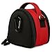 Red Limited Edition Camera Bag Carrying Case with battery charger, battery charger, memory cards, and accessories Pocket for Sony Cyber-Shot DSC-H55 DSC-H70 DSC-HX7V DSC-T99 DSC-T110 DSC-TX5 DSC-TX9 DSC-TX10 DSC -TX55 DSC-TX100V DSC-W510 DSC-W530 DSC-W560 DSC-W570 DSC-WX5 DSC-WX9 DSC-WX10 DSC W650 W620 W610 Point and Shoot Digital Camera