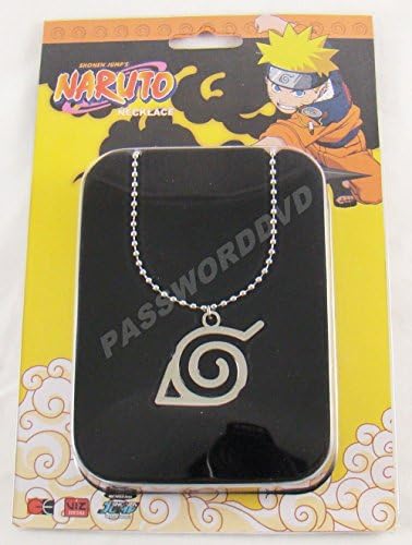 Naruto Leaf Konoha Symbol Necklace