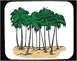 Decorated Mouse Pad with "palm trees", agriculture, coconuts, vegetation, Asia, Burma