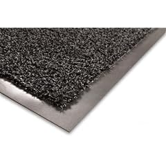 Floordirekt SHERPA Schmutzfangmatte - 5 Gr��en w�hlbar - anthrazit/schwarz - Baumwolle