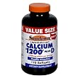 Sundown Calcium Plus D, 1200 mg, Liquid-Filled, 170 Softgels (Pack of 2)