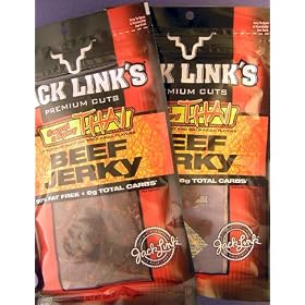 Jack Link's Premium Cuts Sweet & Spicy Thai Beef Jerky (3.65oz each) TWO BAGS