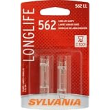 Sylvania 562 LL BP 20 Long Life Auxiliary Lamp, Pack of 2 by Sylvania