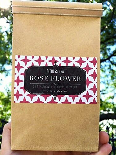Naveya Fitness Tea Dried Rose Flower 28 Teaspoons--sip Pure--original Nature Taste--nutrient Rich--boost Your Metabolism