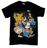 Family Guy Character Cast Brawl Cartoon TV Show T-Shirt Tee