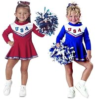 Patriotic Cheerleader Costume - Toddler Costume