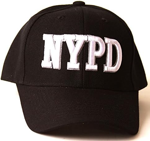 Basic NYPD Text Style Hat - Black