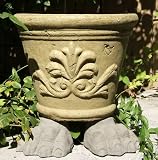 Designer Stone 2104-O Medium Round Regalia Pot