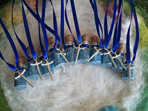 Pirate Party Favors, 10 Blue Sand Pirate Pixie Dust,Small Gift,Raffle Prize,Keepsake Gift