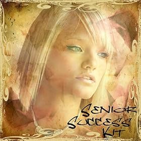 Digital Photography Senior Success Kit Backgrounds, Backdrops, Templates, Borders, Frames c