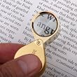 30X21 Loupe blonde pour les bijoux