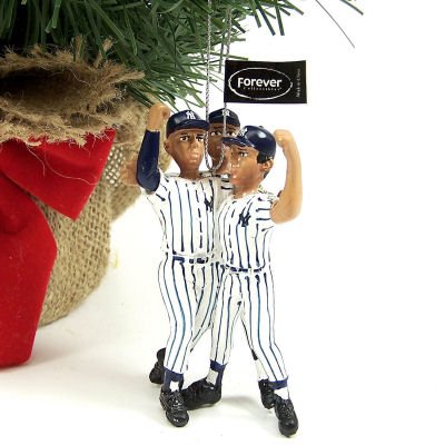 Buy NEW YORK YANKEES OFFICIAL TEAM CELEBRATION CHRISTMAS ORNAMENT by Forever Collectibles
