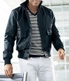 Herren Lederjacke Motorradjacke