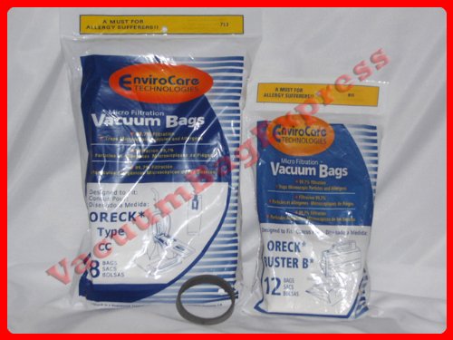 51 PPjHrXPL ORECK MICROFILTER VACUUM BAGS COMBO  2PKS+1