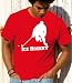 T-Shirt Ice Hockey V2-L-Red-White