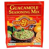 Casa Fiesta Guacamole Seasoning, 1-Ounce Packages (Pack of 24)