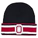 NCAA Ohio State Buckeyes Flipper Rib Cuff Knit Hat, Black, One Size