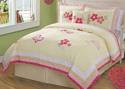 Golden Trail Full/Queen Quilt and 2 Pillow Shams by Pem America