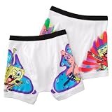 Spongebob Boys 2 Pack Boxer Briefs