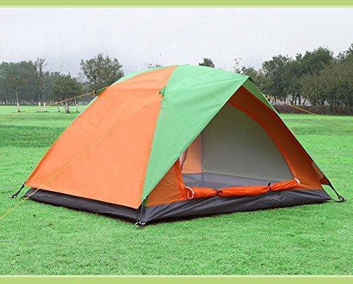 JL DEPOT Outdoor Wind Proof Tent,Camping Tent,2 Person Tent,Green