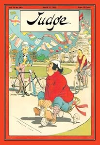 Judge Magazine: Finish Line 12X18 Art Paper with Black Frame